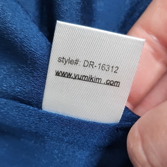 💚HP💚 NWT Yumi Kim 100% Silk Caught In The Wind Midi Wrap Dress Garden - Picture 2 of 12